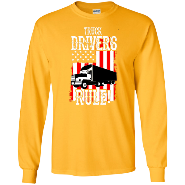 Truck Drivers Rule LS Ultra Cotton Tshirt