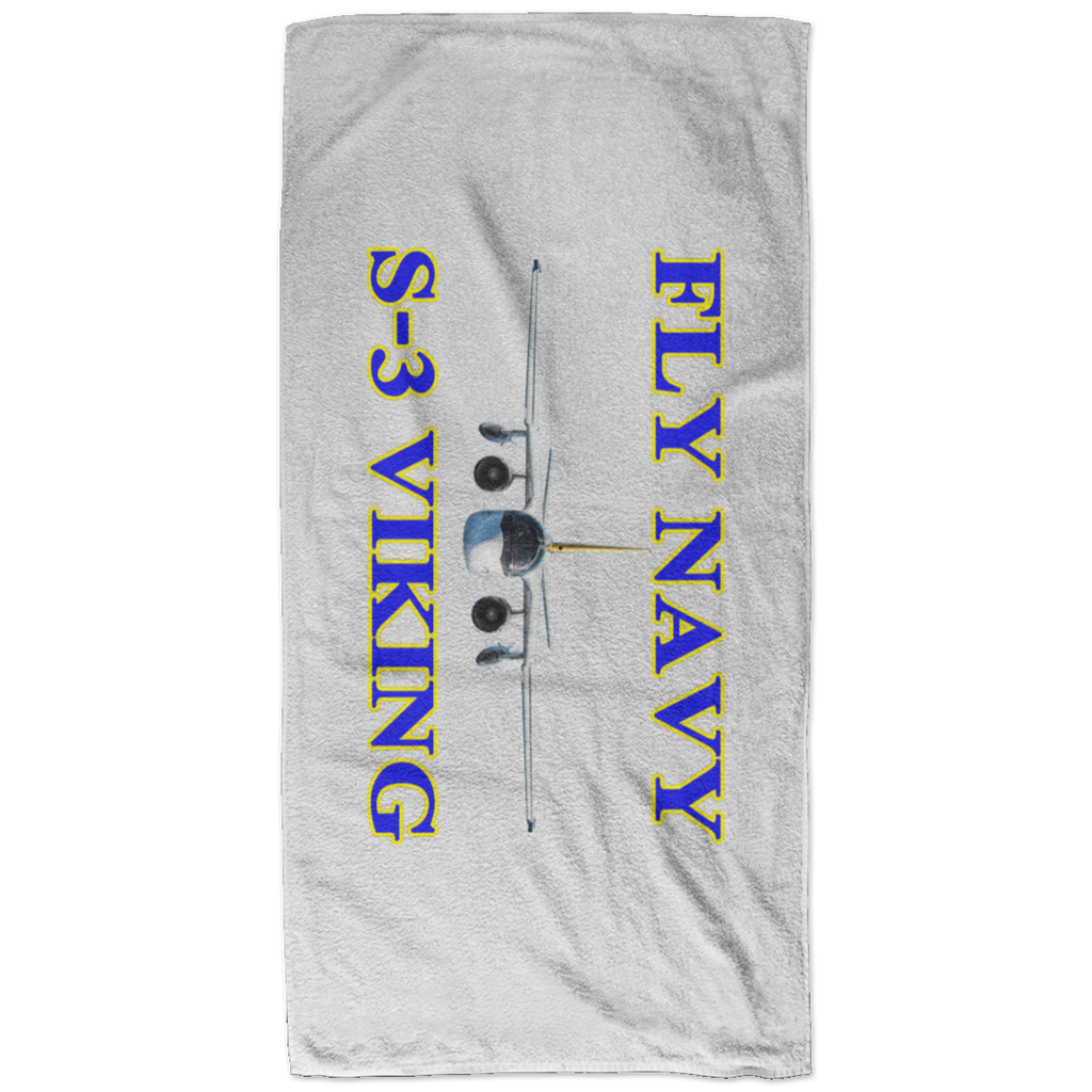 Fly Navy S-3 1 Bath Towel - 32x64