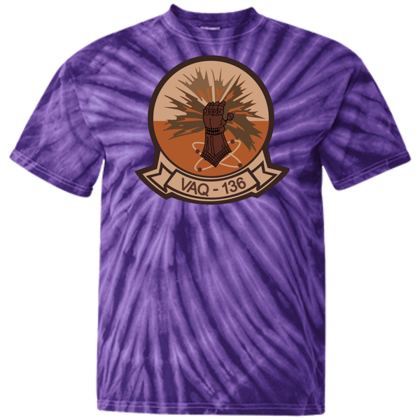 VAQ 136 2 Customized 100% Cotton Tie Dye T-Shirt