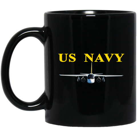 US Navy S-3 4 Black Mug - 11oz