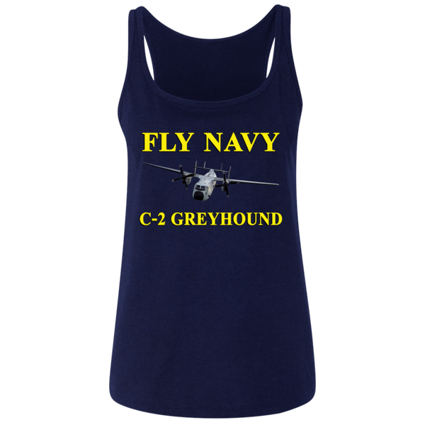 Fly Navy C-2 3 Ladies' Relaxed Jersey Tank