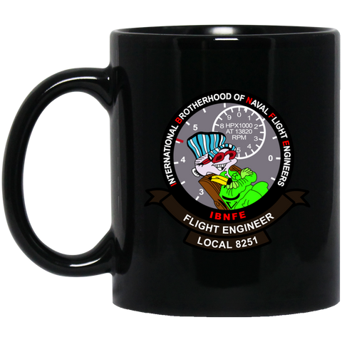 FE 02 Black Mug - 11oz