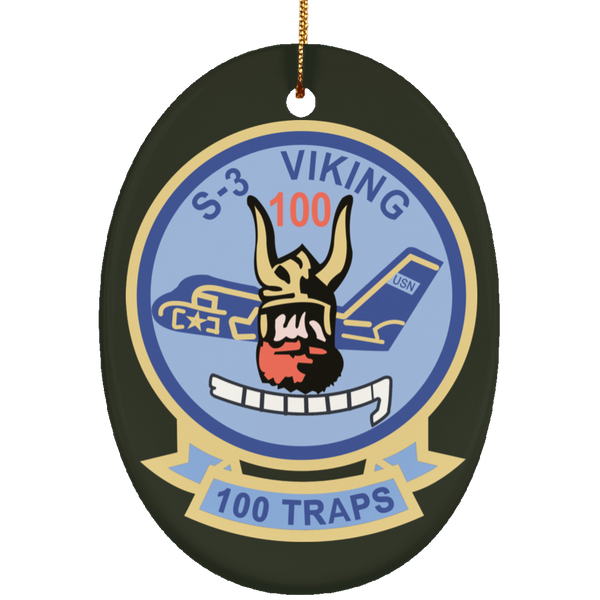 S-3 Viking 3 Ornament - Oval