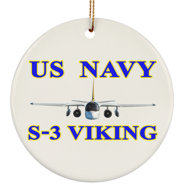 US Navy S-3 1 Ornament – Circle