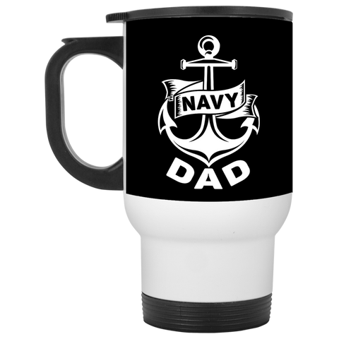 Navy Dad 1 Travel Mug
