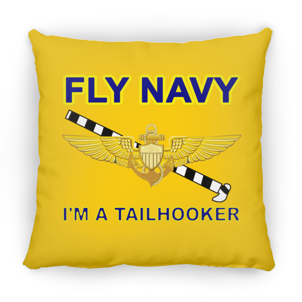 Fly Navy Tailhooker 1 Pillow - Square - 16x16