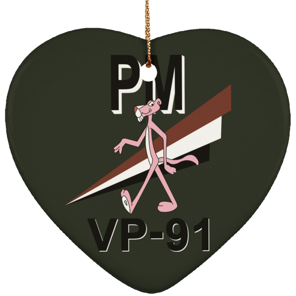 VP 91 3 Ornament Ceramic - Heart