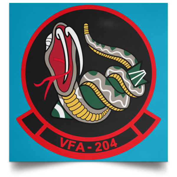 VFA 204 3 Poster - Square