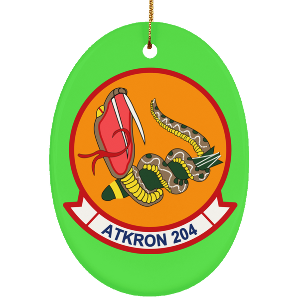 VA 204 2 Ornament - Oval