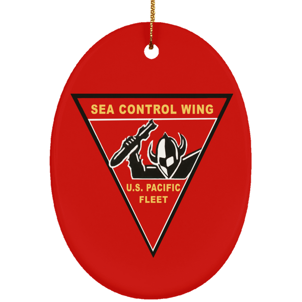 Sea Con Pac Ornament - Oval