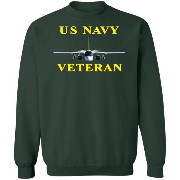 Navy Vet 3 Crewneck Pullover Sweatshirt