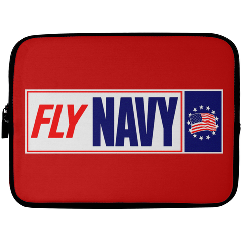 Fly Navy 1 Laptop Sleeve - 10 inch