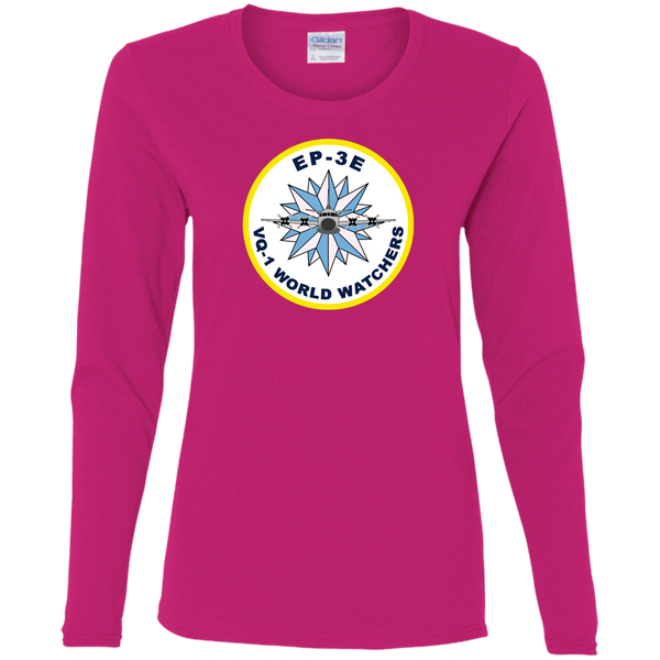 VQ 01 5 Ladies' Cotton LS T-Shirt