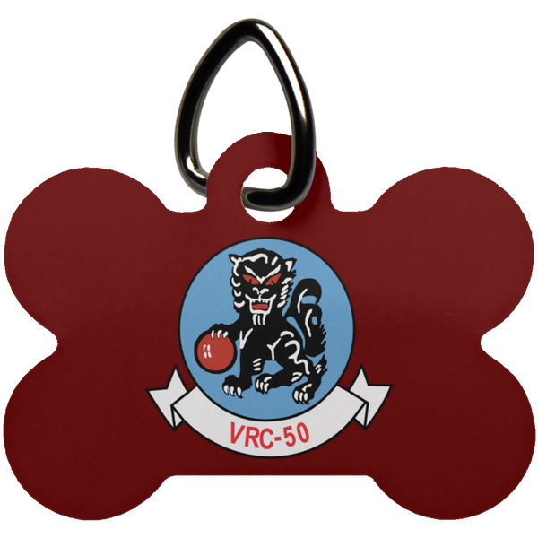 VRC 50 2 Pet Tag - Dog Bone