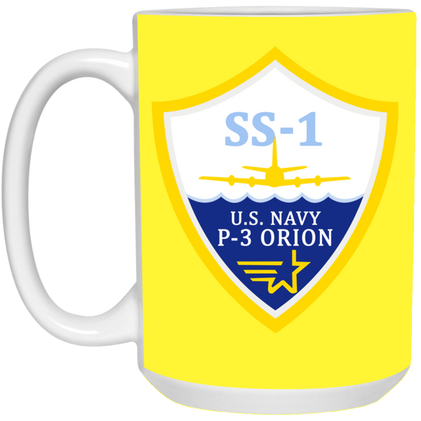 P-3 Orion 3 SS-1 White Mug - 15oz