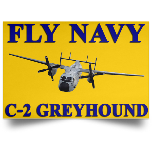 Fly Navy C-2 1 Poster - Landscape