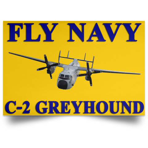 Fly Navy C-2 1 Poster - Landscape