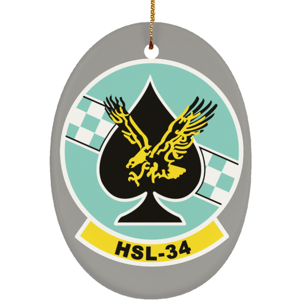 HSL 34 3 Ornament - Oval