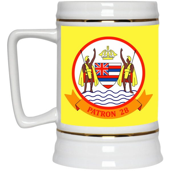 VP 28 2 Beer Stein - 22oz