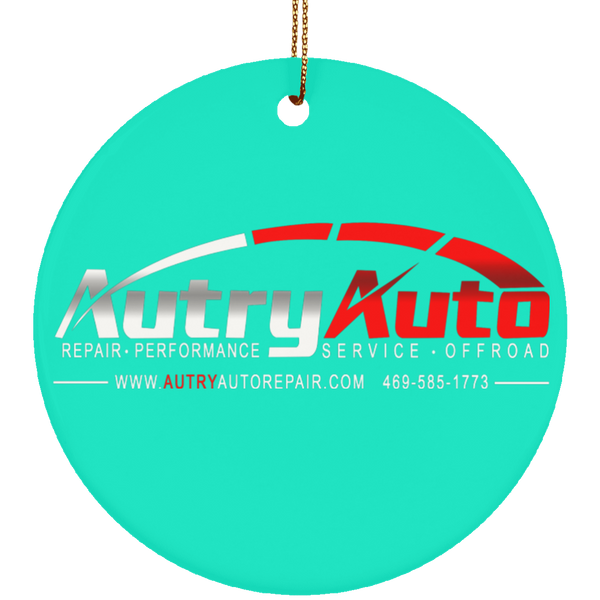 Autry Auto Ornament - Circle