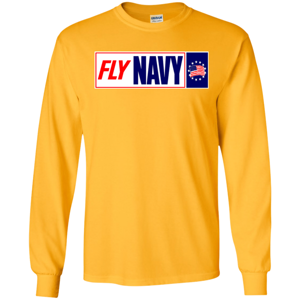 Fly Navy 1 LS Ultra Cotton T-Shirt