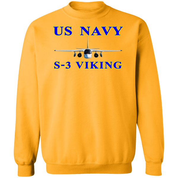 US Navy S-3 1 Crewneck Pullover Sweatshirt