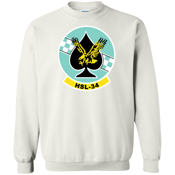 HSL 34 3 Crewneck Pullover Sweatshirt