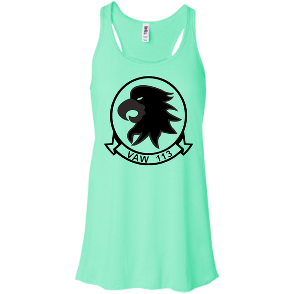 VAW 113 2 Flowy Racerback Tank