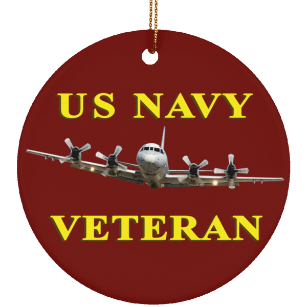 Navy Vet 2 Ornament - Circle