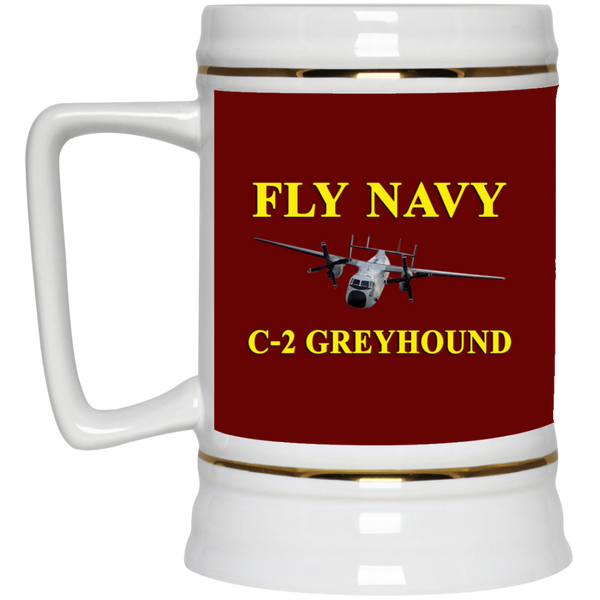 Fly Navy C-2 3 Beer Stein - 22oz