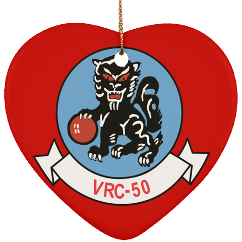 VRC 50 2 Ornament Ceramic - Heart