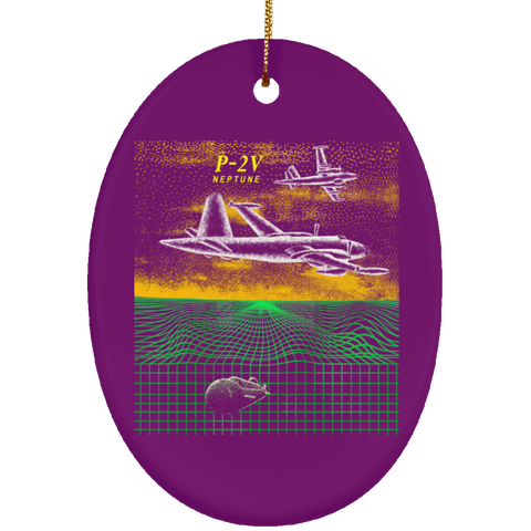 P-2V 2 Ornament- Oval