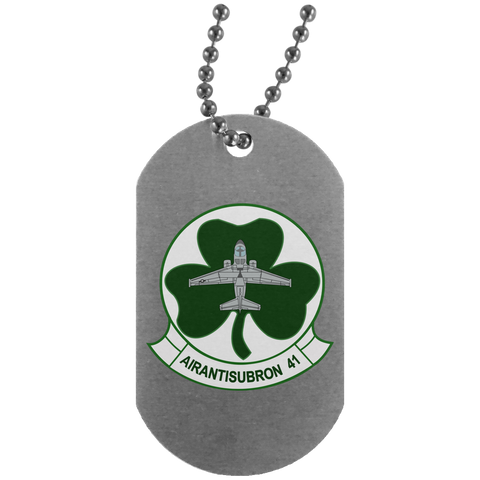 VS 41 3 Dog Tag - Silver