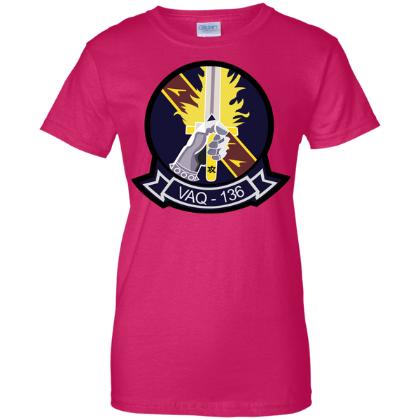 VAQ 136 1 Ladies Custom Cotton T-Shirt