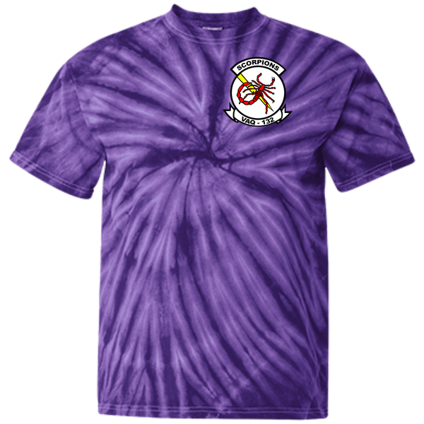 VAQ 132 4 Customized 100% Cotton Tie Dye T-Shirt