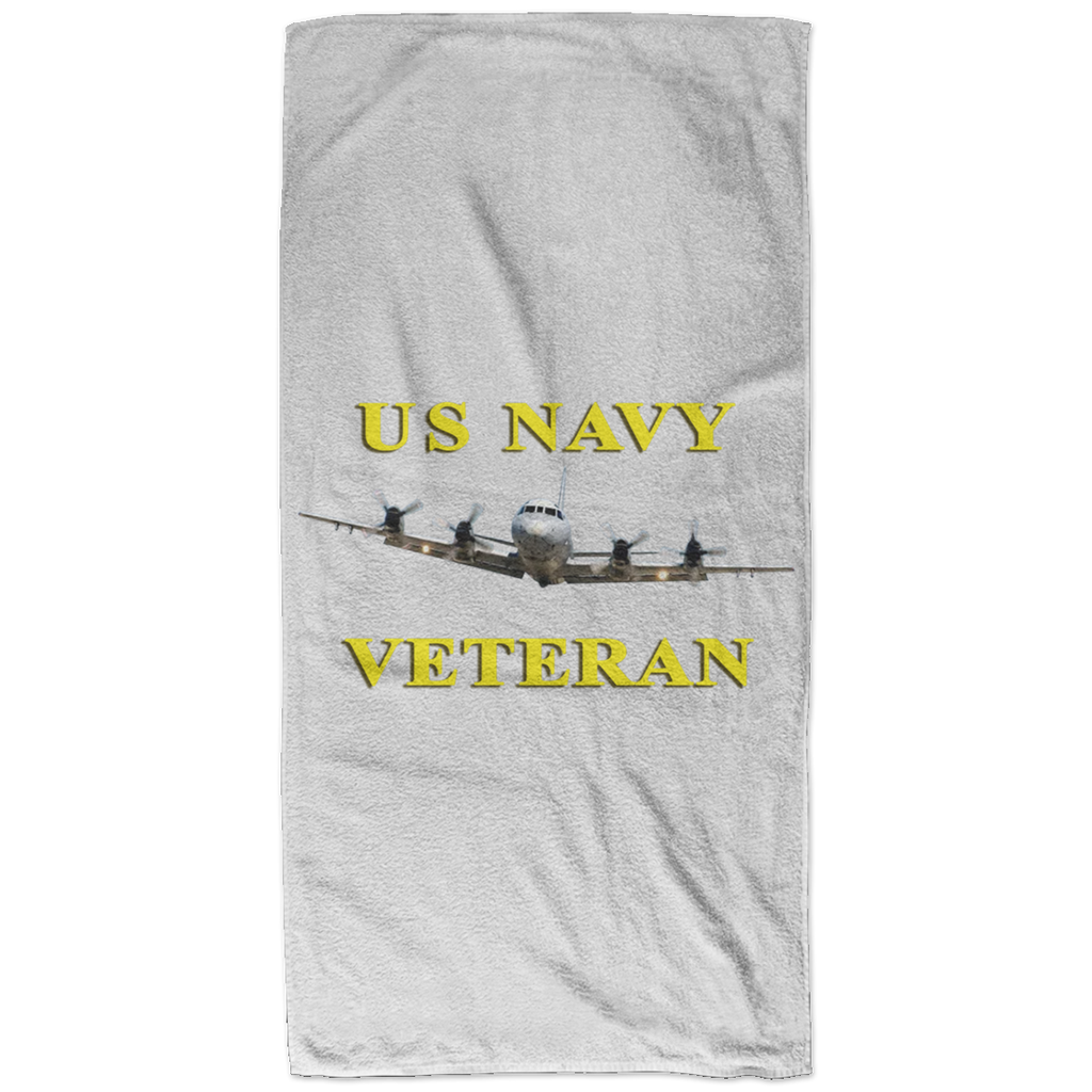 Navy Vet 2 Bath Towel - 32x64