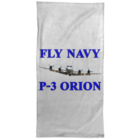 Fly Navy P-3 1 Hand Towel - 15x30