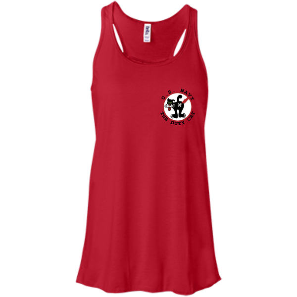 Duty Cat 2a Flowy Racerback Tank