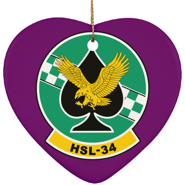 HSL 34 2 Ornament - Heart