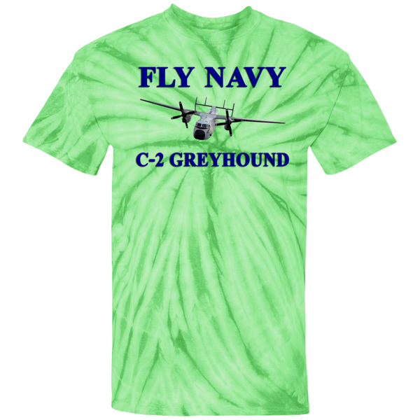 Fly Navy C-2 1 Cotton Tie Dye T-Shirt