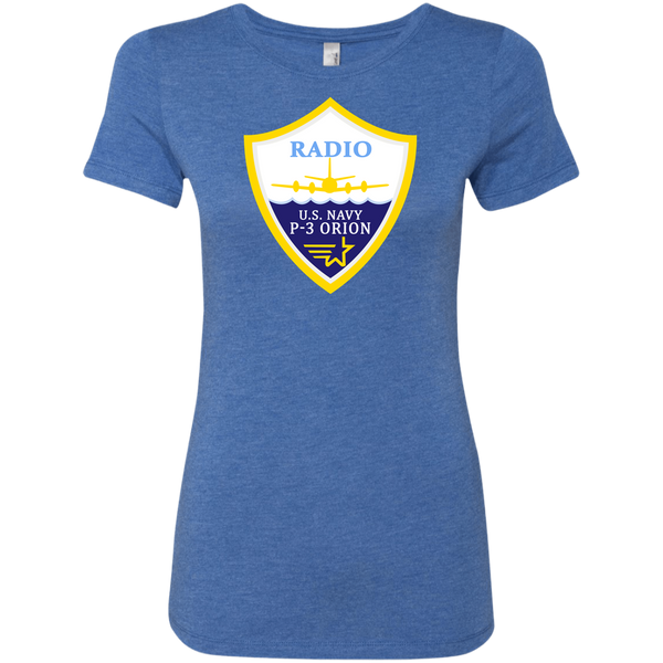 P-3 Orion 3 Radio Ladies' Triblend T-Shirt