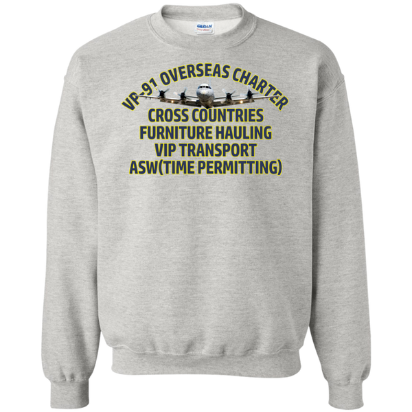 VP 91 8 Crewneck Pullover Sweatshirt