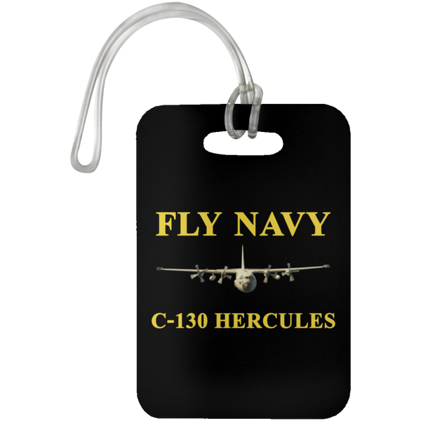 Fly Navy C-130 3 Luggage Bag Tag