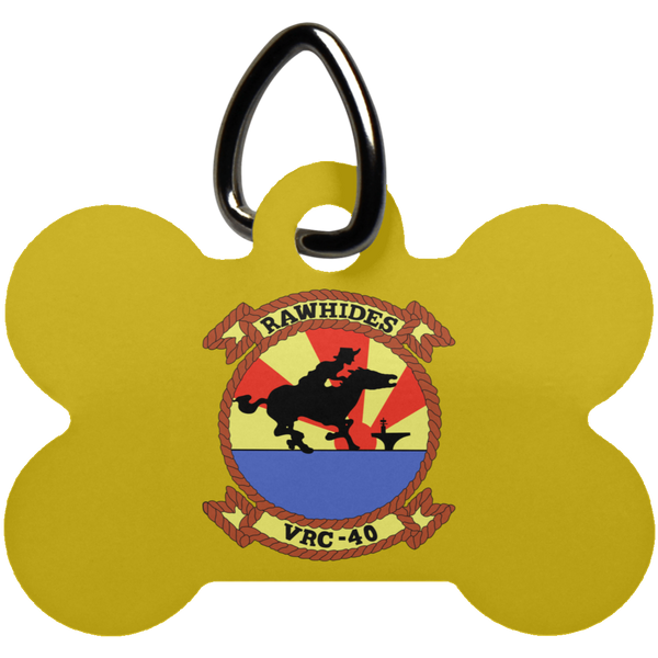 VRC 40 1 Pet Tag - Dog Bone