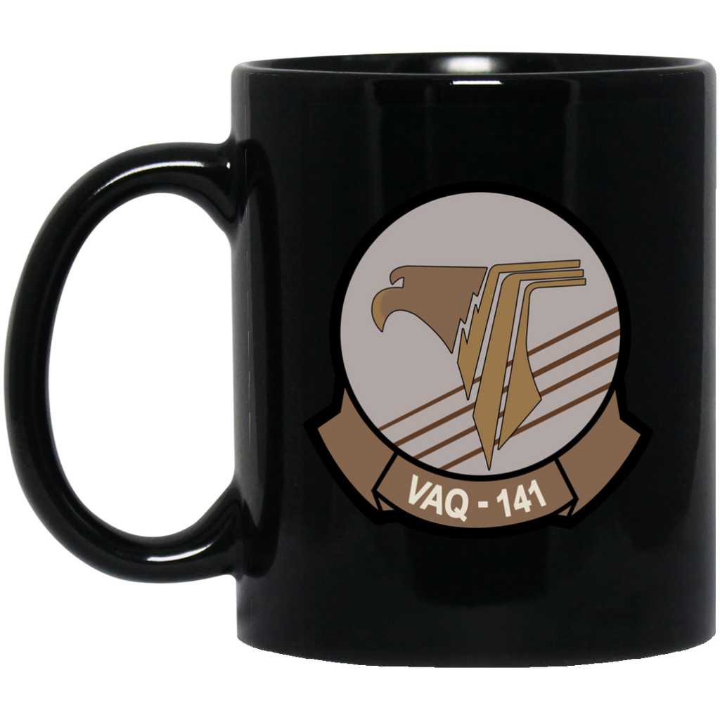 VAQ 141 2 Black Mug - 11oz