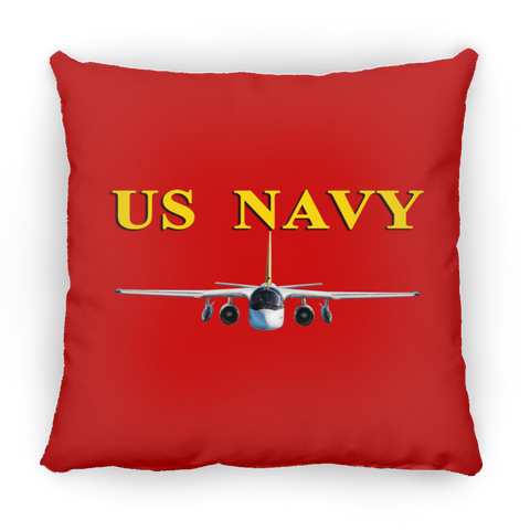 US Navy S-3 4 Pillow - Square - 16x16