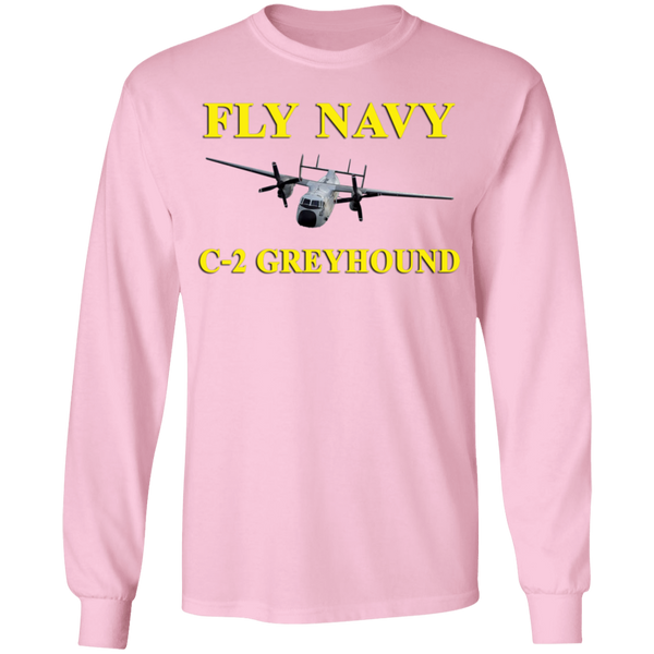 Fly Navy C-2 3 LS Ultra Cotton T-Shirt