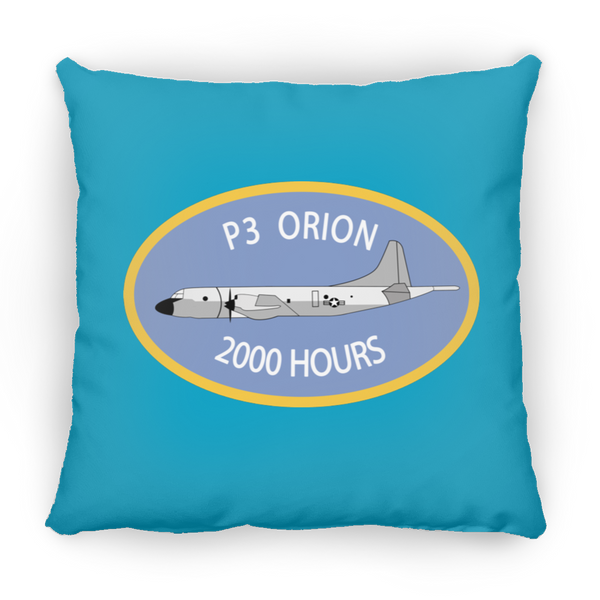 P-3 Orion 9 2000 Pillow - Square - 16x16