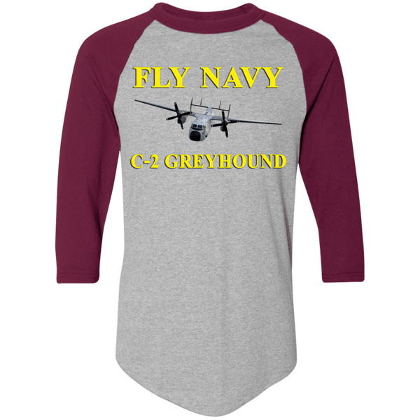 Fly Navy C-2 3 Colorblock Raglan Jersey