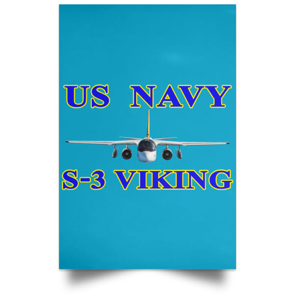 US Navy S-3 1 Poster - Portrait